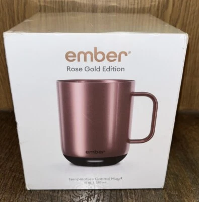 Taza de control de temperatura Ember2 10 oz - edición oro rosa Foto 1 de 4