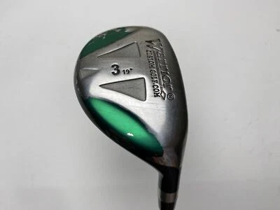 Warrior Custom Golf 3 híbrido 19* acero regular para hombre diestro agarre de gran tamaño Foto 1 de 4