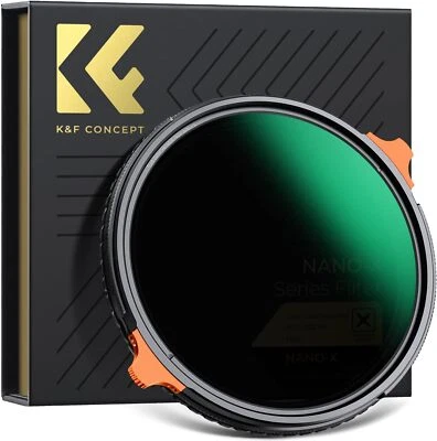 Filtro K&F Concept Variable ND2-32 y CPL Circular Polarizador Color Verdadero Nano-X - Imagen 1 de 4
