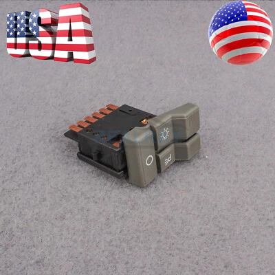 Headlight Parking Light Rocker Switch for 1990-1994 Chevy GMC C1500 C2500 C3500 - Image 1 of 4