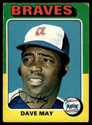 1975 O-Pee-Chee Dave May Atlanta Braves #650 - Image 1 of 2