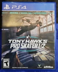 Tony Hawk Pro Skater 1+2 - Sony PlayStation 4. SIN JUEGO. Estuche + Inserto - Imagen 1 de 3