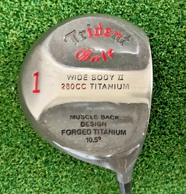 Tiger Woods Trident Golf Limited Edition Titanium 10.5° Muscle Back Golf Driver. - Image 1 of 4