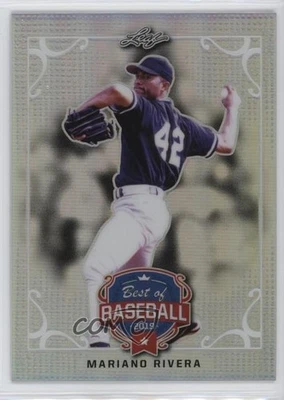 2019 Leaf Best of Baseball Mariano Rivera #BB-08 HOF - Image 1 of 2