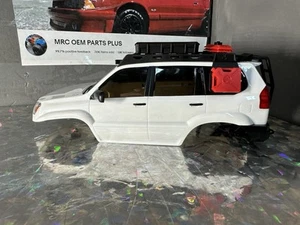 NEW Axial 1/24 SCX24 Lexus GX 470 Mini Crawler Truck Body Shell WHITE Hard W/led - Picture 1 of 5