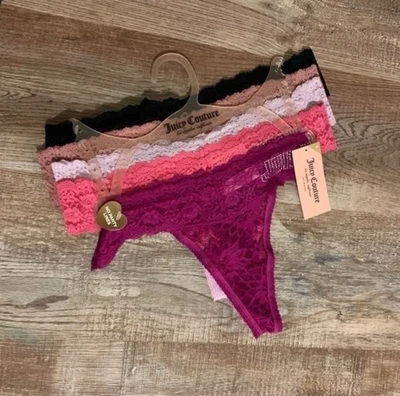 Tangas Juicy Couture 5 peças - Imagem 1 de 4