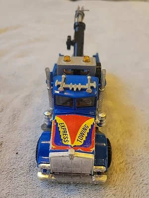 Grúa de remolque Majorette Kenworth Express escala diecast 1/47 vintage Foto 1 de 4