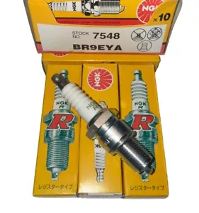 7548 NGK R Spark Plug BR9EYA Racing Snowmobile Outdoor Spark Plug - Foto 1 di 3