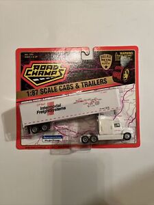 1997 Road Champs 1/87 Cabs & Trailers Ford Aeromax 120 Semi Truck #7382 IMF
