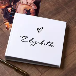 Personalisiert beliebiger Name oder Titel Fotoalbum mit Hüllen 50 x 6x4 Kapazität ALB-11 - Bild 1 von 3