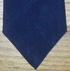 Markenlose Krawatte dunkelblau einfarbiges Design neu im Karton t2146 - Bild 1 von 4
