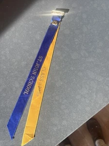 1959 St John School Graduate Pin And Ribbon Religious School - Picture 1 of 5
