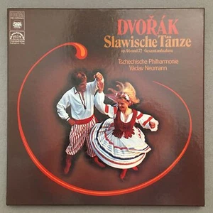 B971 Dvorak Slavonic Dances Neumann 2LP Supraphon 302 634-430 Digital Stereo - Picture 1 of 4