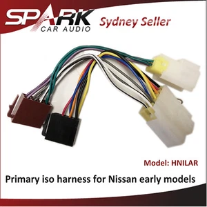 SP Primary ISO Harness Non SWC Adaptor For Nissan Pintara 1989-1992 HNILAR - Imagen 1 de 2
