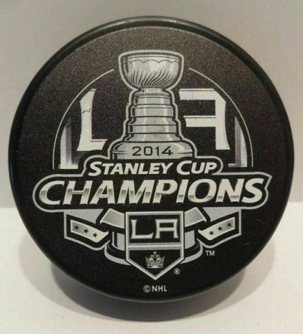 2014 NHL Stanley Cup Champions Los Angeles Kings Puck - BRAND NEW! Cover