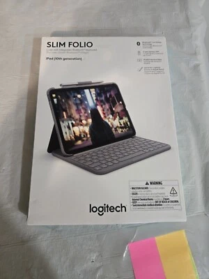 LOGITECH Slim Folio iPad 10th Generation (Gray) - Image 1 of 4
