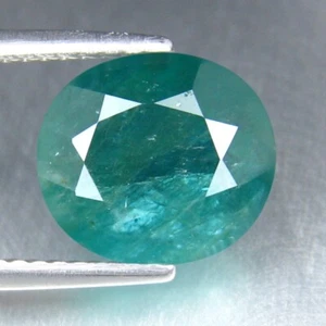 3.01 CTS AMAZING FIRE NEON BLUEISH GREEN NATURAL GRANDIDIERITE GEMSTONES - Picture 1 of 3