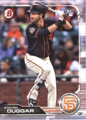 2019 Bowman #30 Steven Duggar RC - Image 1 of 2