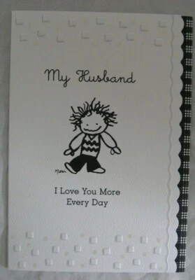 Tarjeta de felicitación Blue Mountain Arts "Mi esposo" (BM142) Foto 1 de 2