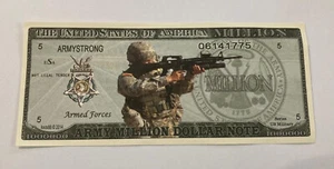 DOLLAR ARMED FORCES NOTE - Picture 1 of 2