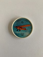 1962 Jell-O History of Aviation Coins #15 Vega 1932, VINTAGE! (inv.1)