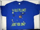 What Planet Are You On? Retro Vintage T-Shirt XL