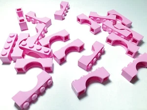 20 Stck. Neu LEGO Rosa Bögen 1 x 4 (3659/11153) Stck. Bulk Lot City Stadt - Bild 1 von 1