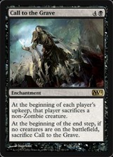 1x Call to the Grave LP, English MTG Magic 2012 (M12)