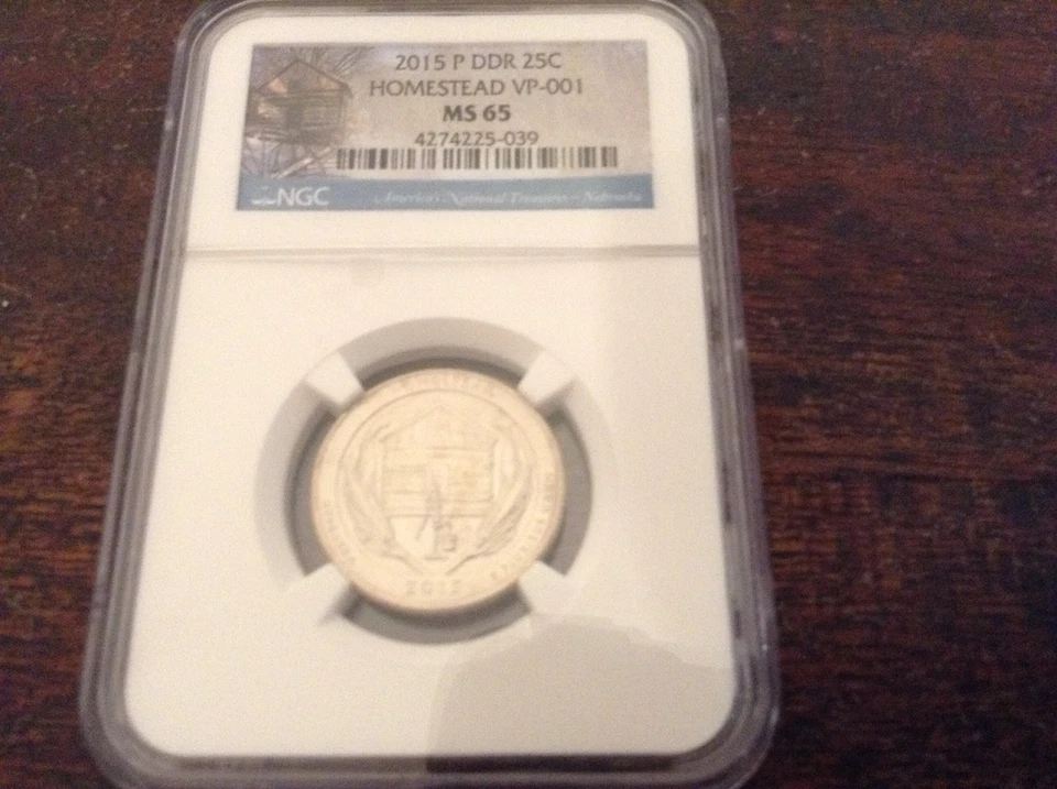 2015 P Homestead Nebraska Quarter ERROR DDR-004 *Best of Variety* NGC MS 65 - Image 1 of 1