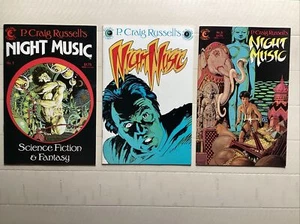 P. Craig Russell’s Night Music # 1- 3 Set Eclipse Comics - Picture 1 of 24