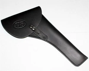 EJÉRCITO DE LA UNIÓN CABALLERÍA DE EE.UU. GUERRA CIVIL PISTOLA PISTOLA REVÓLVER Cuero negro FUNDA Nuevo - Imagen 1 de 1