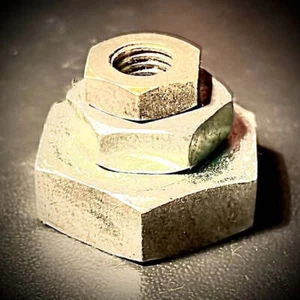 BSF Lock Half Thin Hexagon Nut Self Colour plus Left Hand Thread - Picture 1 of 34