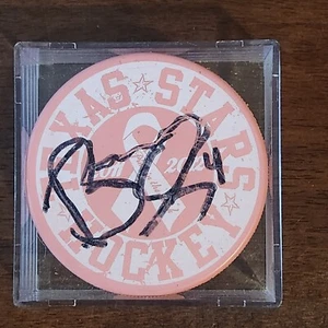 2011-2012 Brenden Dillon Rookie Auto Signed Dallas Texas Stars Puck Slovakia - Picture 1 of 6