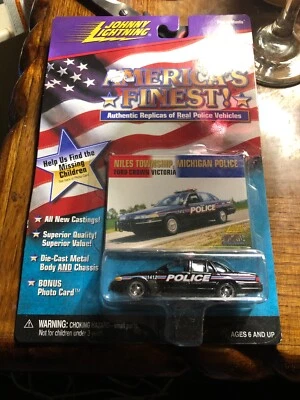 Niles Township Police Michigan Ford Crown Victoria JOHNNY LIGHTING - Image 1 of 4