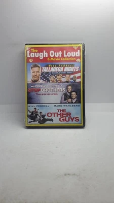 The Other Guys / Step Brothers / Talladega Nights: The Ballad of Ricky Dvd New - Image 1 of 2