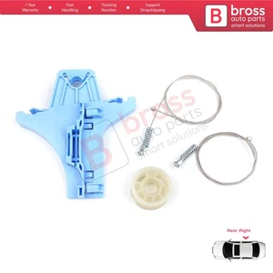 Window Regulator Set Rear Right for VW Jetta MK6 A6 IV 2010-2018 162 163 AV2 AV3 - Afbeelding 1 van 10