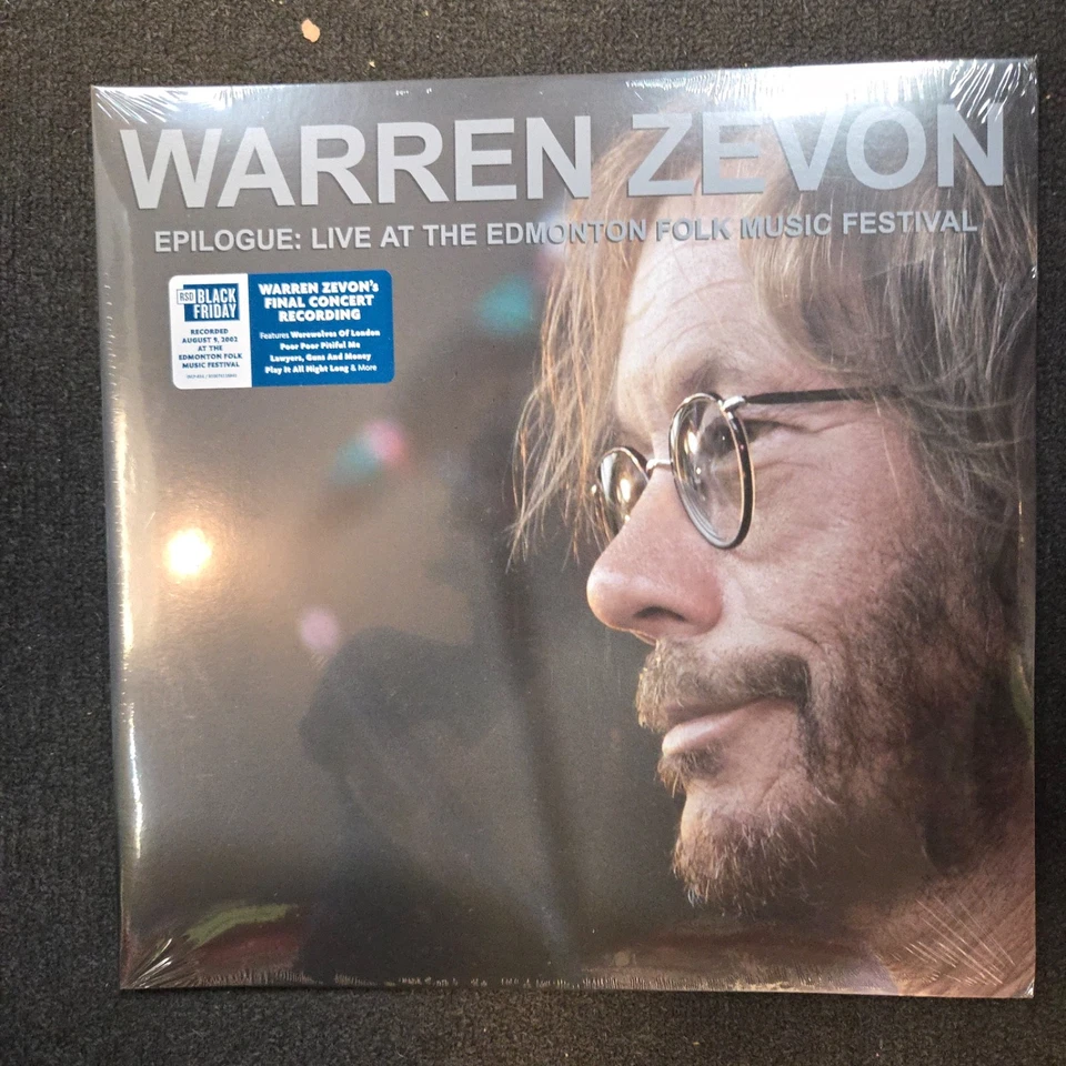 Warren Zevon Epilogue Live At The Edmonton Record Store Day 2025 Black Friday - Изображение 1 из 1