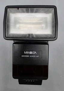 Minolta Maxxum 4000 AF Flash, Excellent Condition, For Maxxum/Dynax/Alpha TESTED - Picture 1 of 7