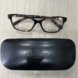 Coach Eyeglasses HC6091B, Plastic, Brown Tortoise With Case - Picture 1 of 11