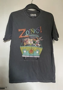 Warner Bros. Mystery Machine Looney Tunes Men’s Grey Short Sleeve T Shirt - Picture 1 of 4