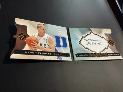 2013 SP Authentic Ultimate Rookie Booklets Signatures /250 Mason Plumlee Auto RC - Image 1 of 4