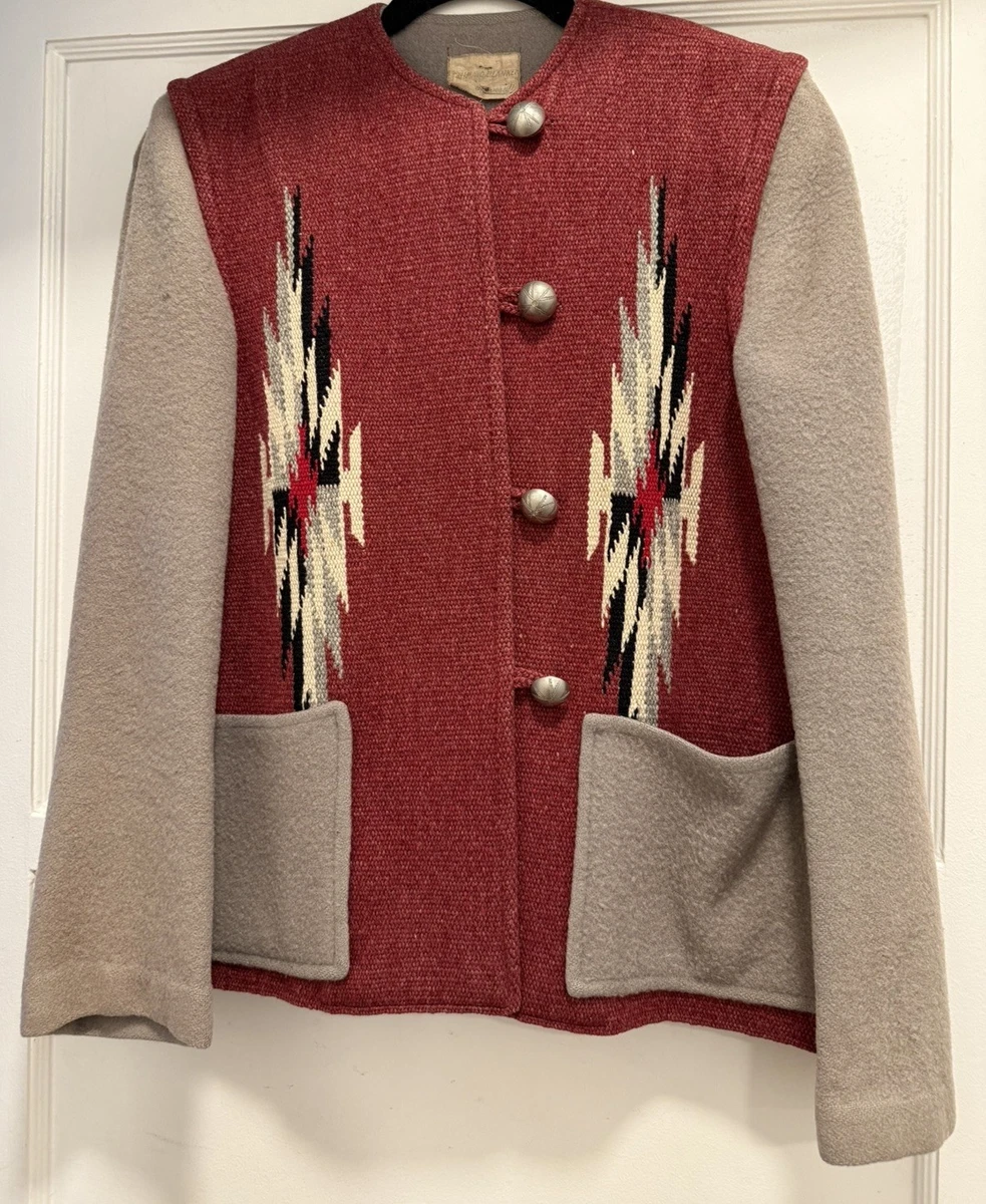 Chimayo Blanket In Vintage Outerwear Coats & Jackets For Women for