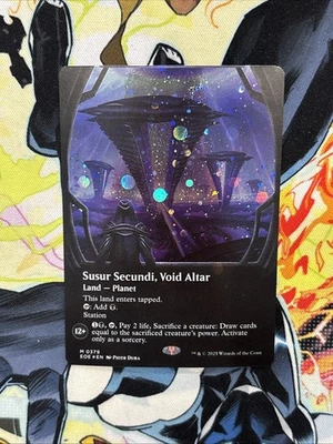 Susur Secundi, Void Altar - Galaxy Foil - Borderless M MTG Edge of Eternities - Image 1 of 2
