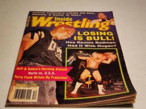 Inside Wrestling Magazine December 1997 Dennis Rodman Steve Austin - Picture 1 of 3