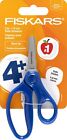6 Pack Fiskars Kids Blunt-Tip Scissors 5"-Blue 106704-4