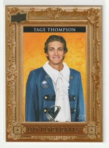 Tage Thompson 2023-24 Upper Deck Series 2 UD Portraits Rookie Buffalo Sabres - Picture 1 of 1