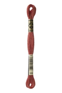 DMC - Color # 356 - (Pink Terracotta) -- Embroidery Floss -- Per Skein - Picture 1 of 1
