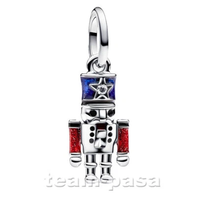 PANDORA 793583C01 beweglicher Nussknacker Charm Anhänger Silber Schmuck - Bild 1 von 2