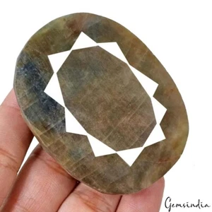 950 Ct Natural Untreated Brown Sapphire Oval Cut Earth Mined Huge Loose Gemstone - Picture 1 of 6
