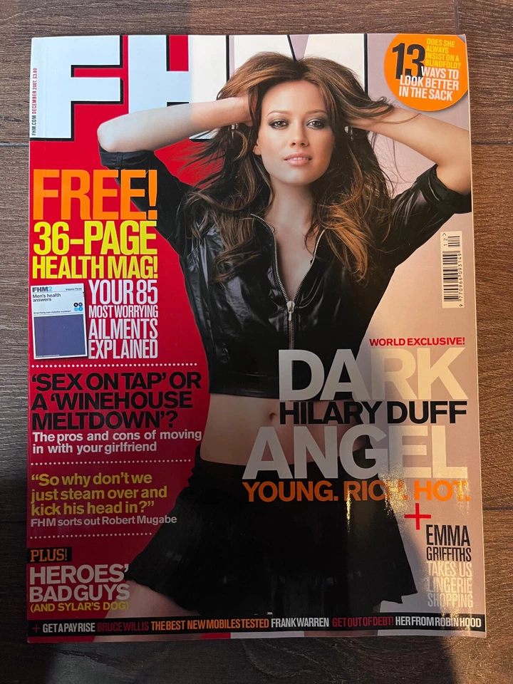 'FHM' Magazine UK - December 2007 - Hilary Duff - Изображение 1 из 1